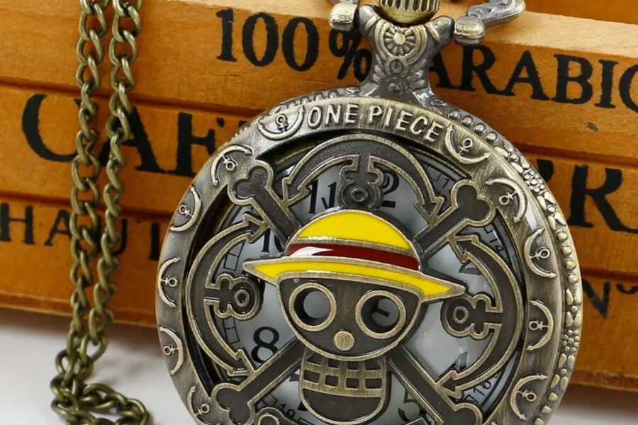 One Piece Mugiwara Pirates Pocket Watch